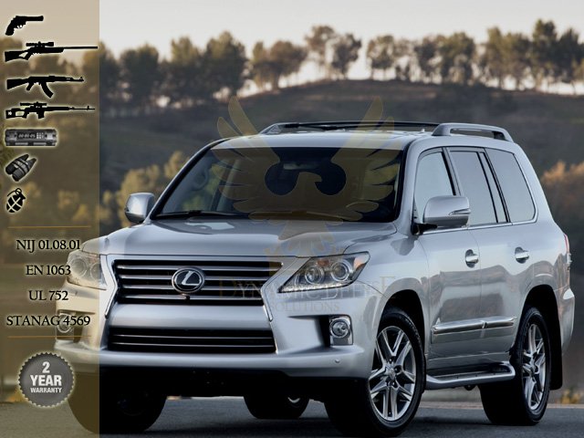 Armored Toyota Lexus LX 570 For Sale in UAE Best Armoured cars