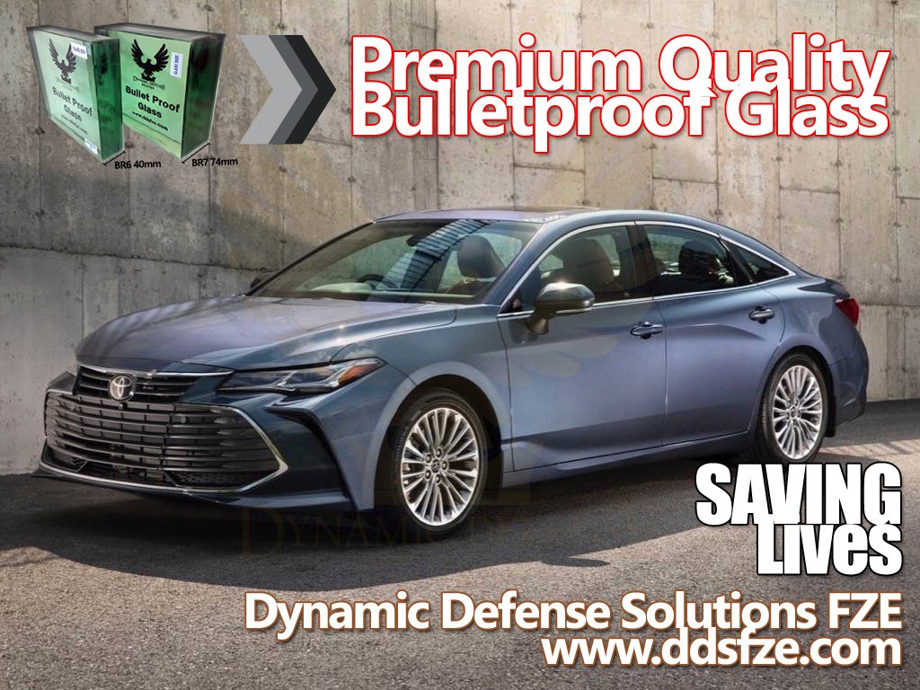 Bulletproof Glass for New Toyota Avalon Armored Sedan Car
