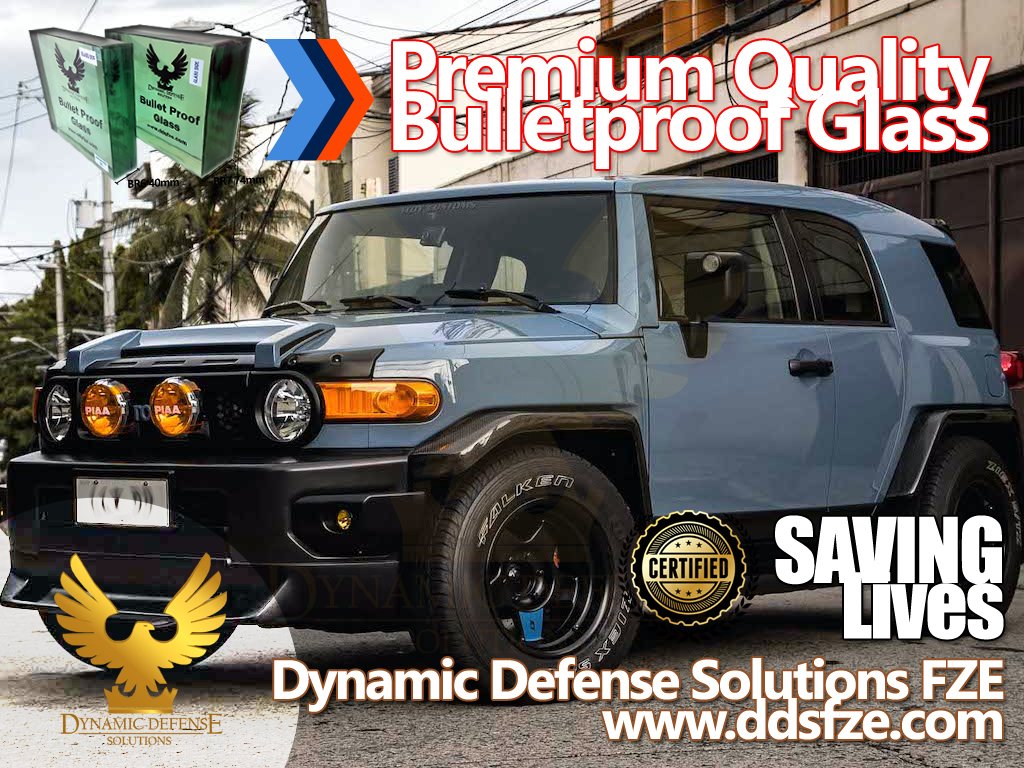 Bulletproof Glass for New Toyota FJ Cruiser Armored SUV