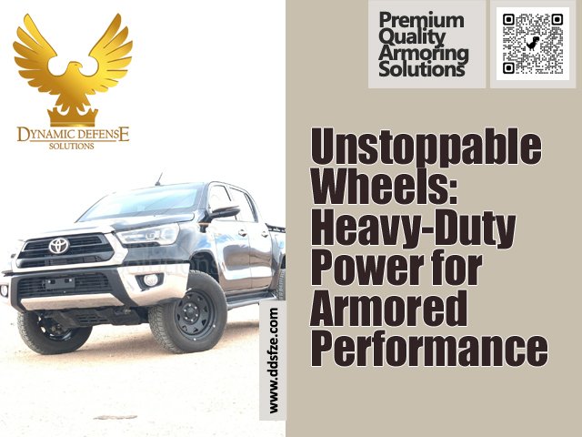 Wheels for Armored Toyota Hilux Double Cabin