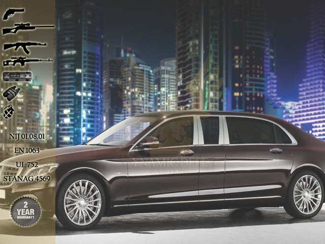 Armored Stretched Mercedes Benz S500 car For Sale in UAE 
