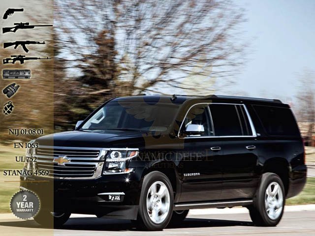 Armored Chevrolet Suburban For Sale in UAE Best Armoured Vehicles