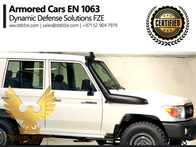 Armored cars for sale Armoured Toyota Land Cruiser 78 Series